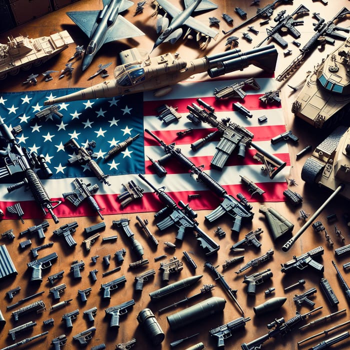 US Military Arsenal: From Small Arms to Tanks & Aircraft