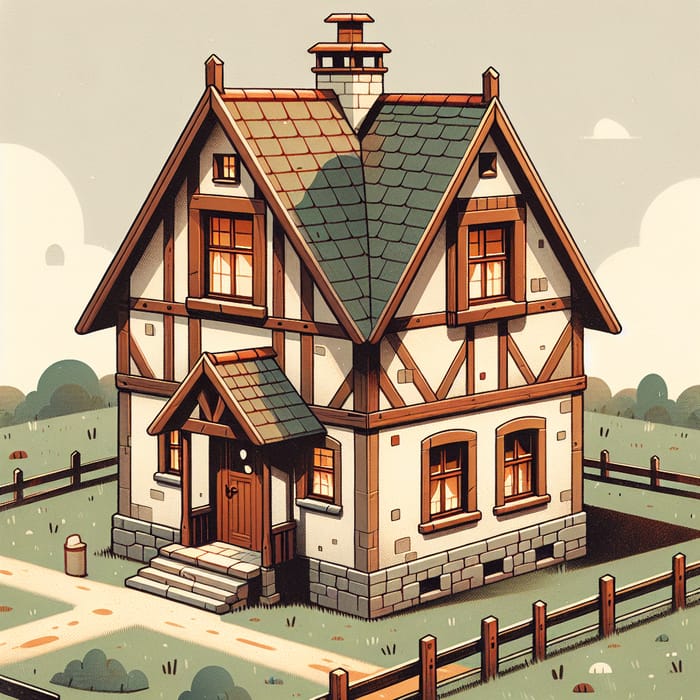 Cost-Effective Traditional European House | 1 Euro Haus