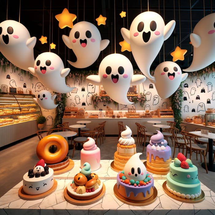 Spooky Sugarboo Café: A Delightful Ghostly Dessert Haven