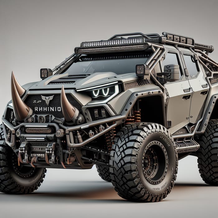 Rhinoceros-Inspired Off-Road Vehicle Design Concept