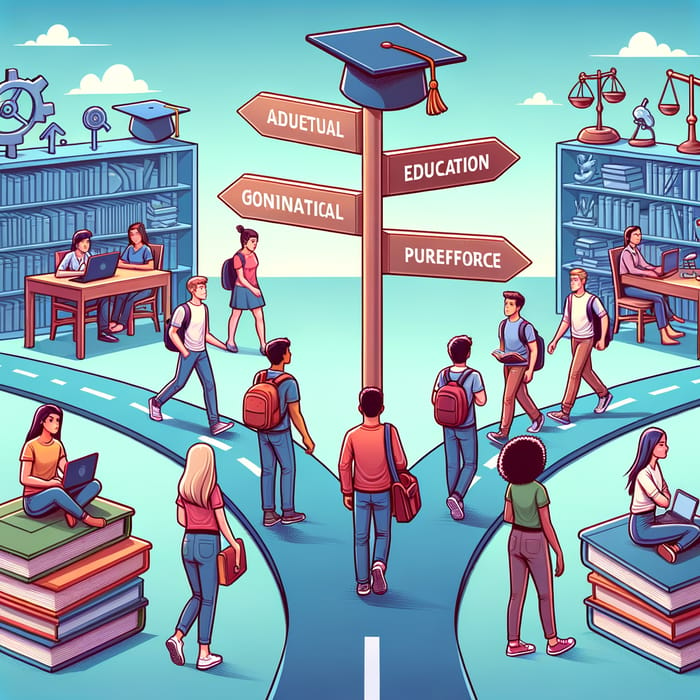 Student Future Prediction: Educational Choices Visualization