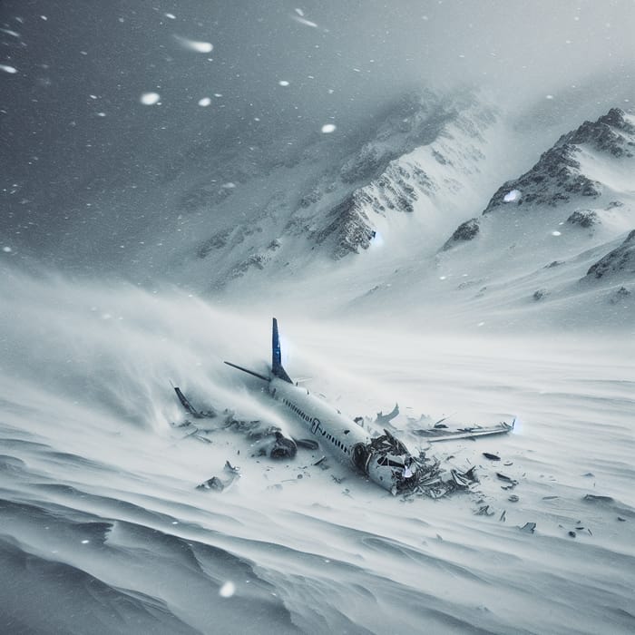 Tragic Aircraft Crash on Snowy Mountain