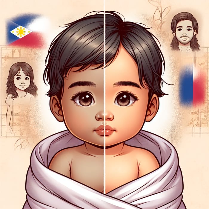 Cute Half Filipino Half Indian/Portuguese Baby Photos