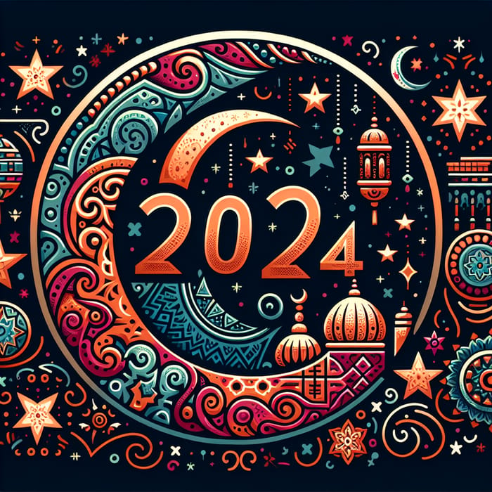 Eid Mubarak 2024 Image: Vibrant Celebration for Age 18