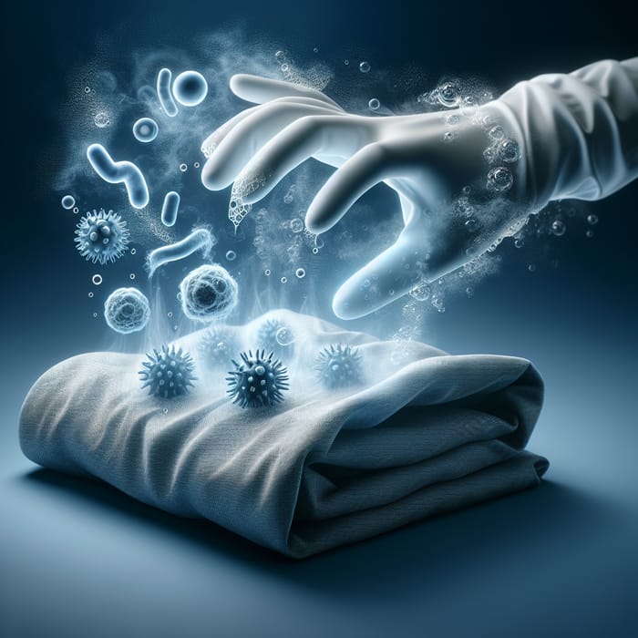 Soft Clothes Sanitization: apparel gentle dew kills germs