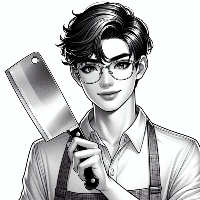 Clever Boy with Glasses Preparing Delicious Meals | Kitchen Experts