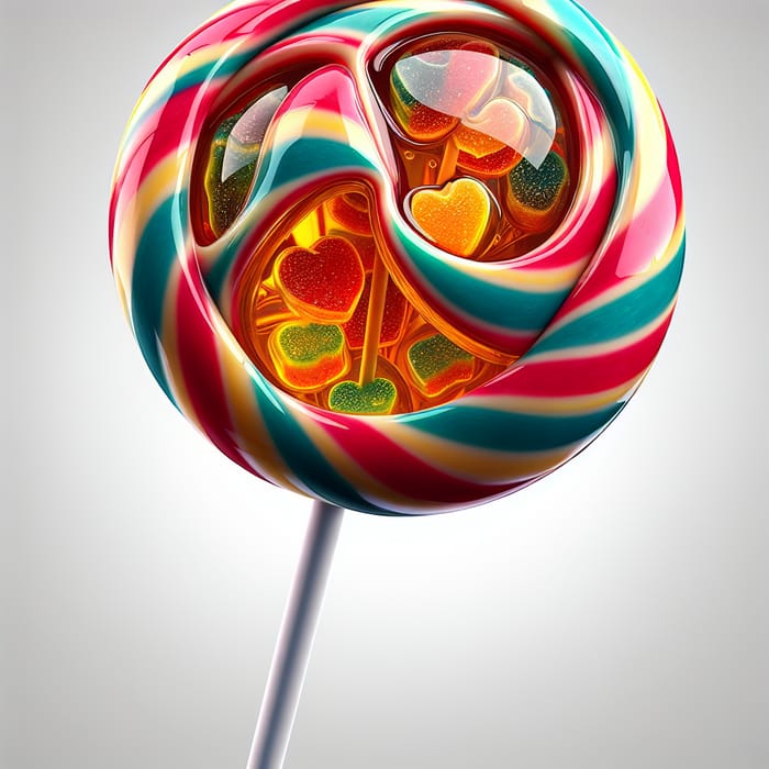 Enchanting Lollipop with Liquid Filling | Flavor Surprises