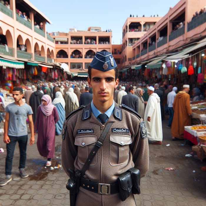Guardia Civil In Morocco: Exploring the Vibrant Marrakech Marketplace