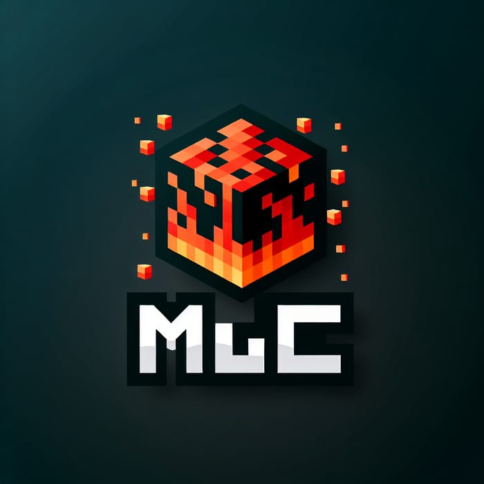 Magma Cube Logo Design Featuring 'MC' Inscription