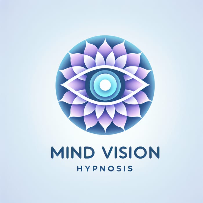 Eye Logo Design for Mind Vision Hypnosis | Tranquil Colors