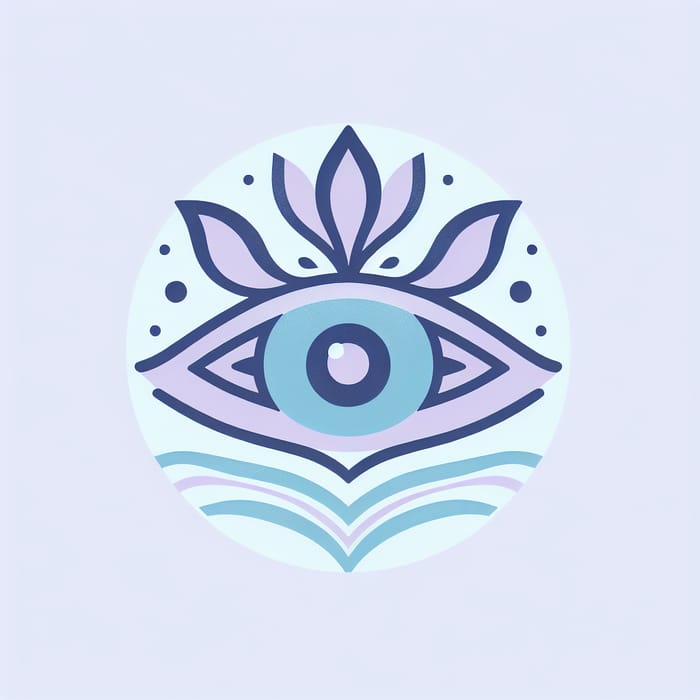 Serene Eye Logo for Mind Vision Hypnosis