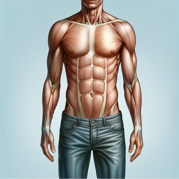 Understanding the Human Body: Detailed Digital Illustration