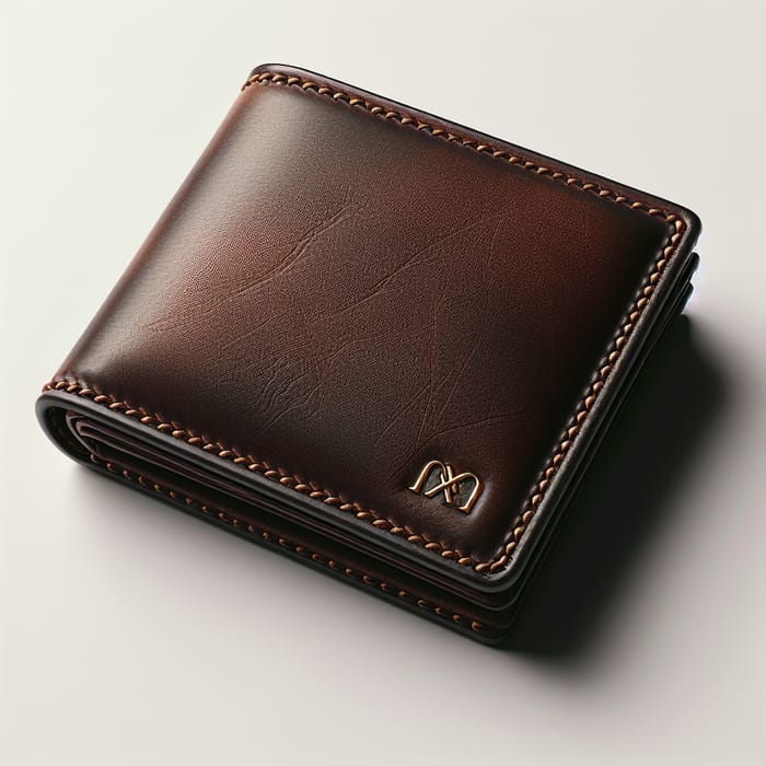 Dark Leather Wallet - Stylish & Spacious Design