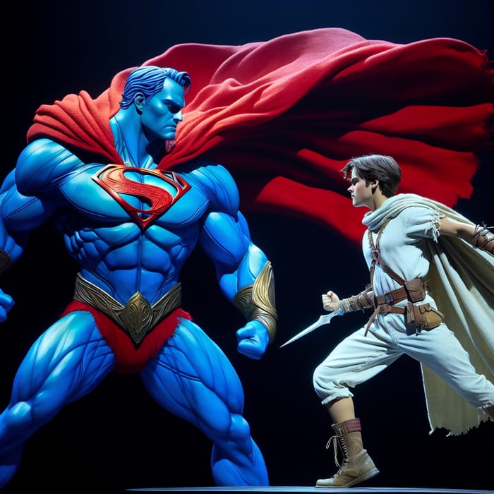 Superman vs Bell Cranel: Clash of Titans