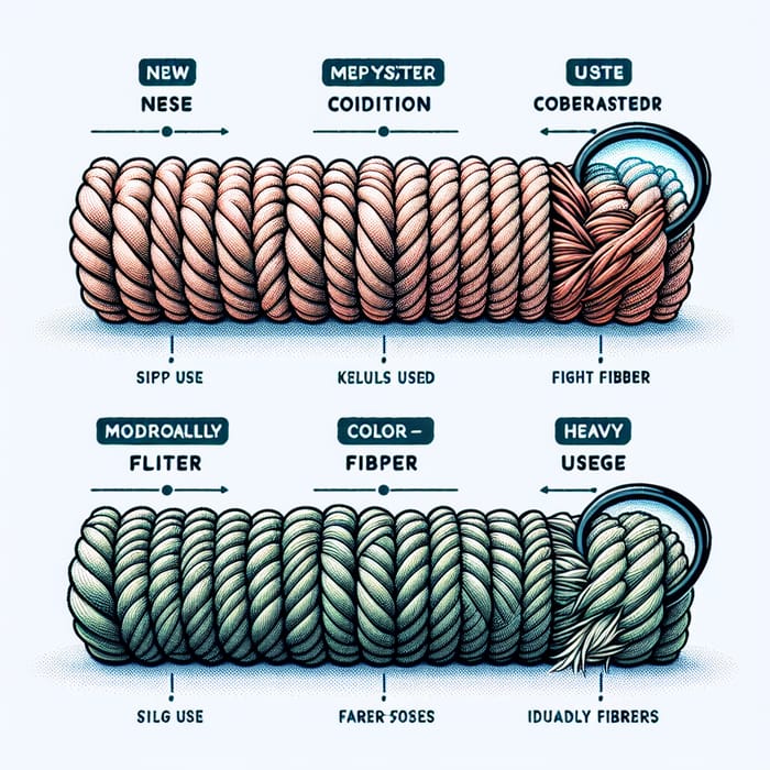 Visual Guide: Stages of Polyester Sling Rope Quality