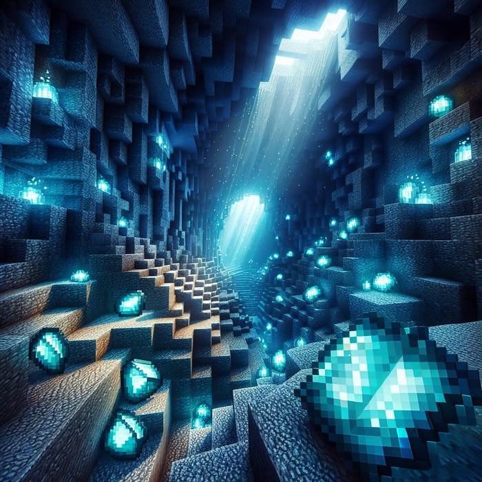 Discover the Shiny World of Diamonds in Minecraft
