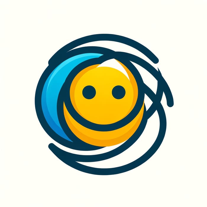 Iconic Blend Logo: Harmony of Emotions Visualization