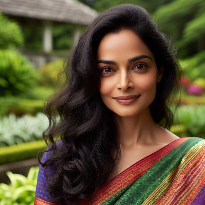 Elegant South Asian Woman | Cultural Beauty