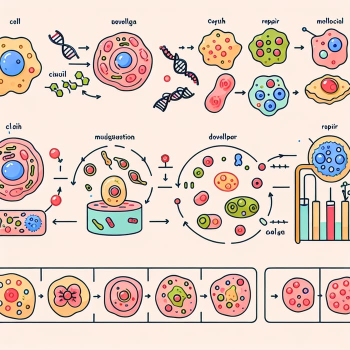 Cell Division Process | Growth, Development, Repair | Molecular Events