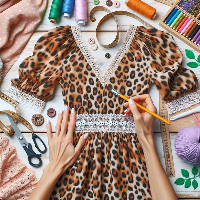 Leopard Print Dress: Create Stylish Fashion Piece