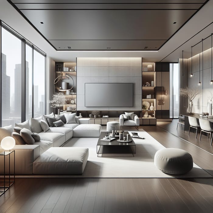 Modern & Spacious 6m x 5m Living Room Design Ideas