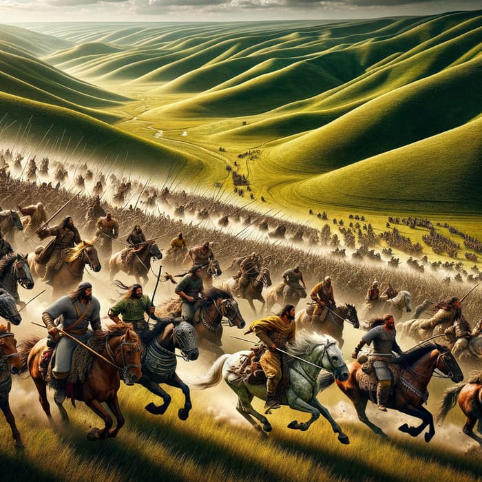 Eurasian Steppe Warriors: Magyar Triumph in Battle