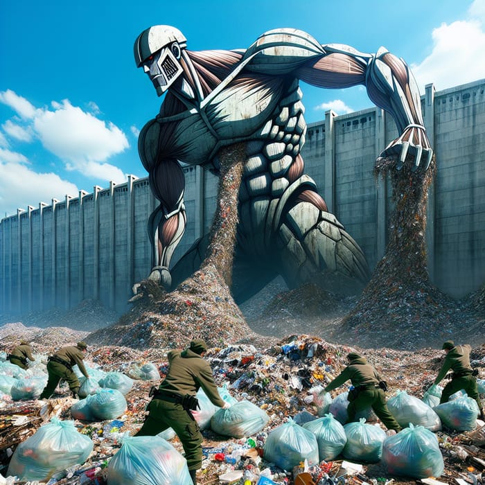 Titanic Trash: Battling Garbage in the City