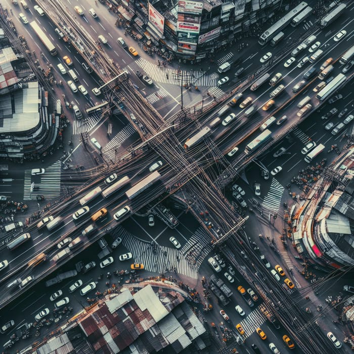 Intricately Engineered Intersection: Urban Traffic Dynamics in Philippines