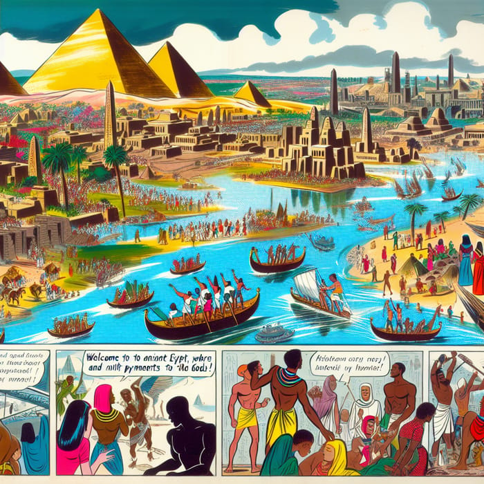 Explore Ancient Egypt: Pyramids & The Nile River