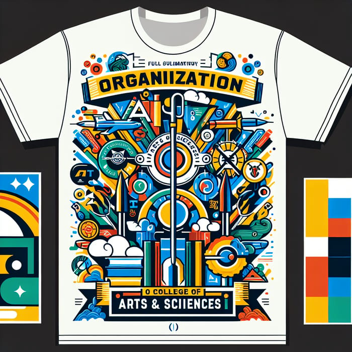 College of Arts and Sciences | Custom Full Sublimation Shirt Design