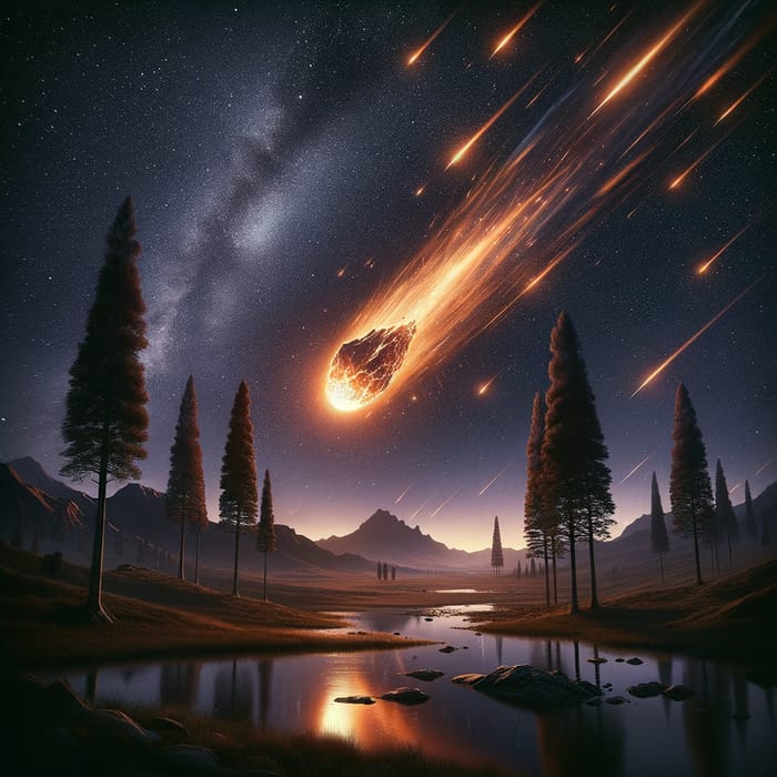 Meteorite Fall: Stunning Celestial Display