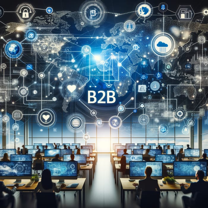 Dynamic B2B Network Visualization | Business Collaborations