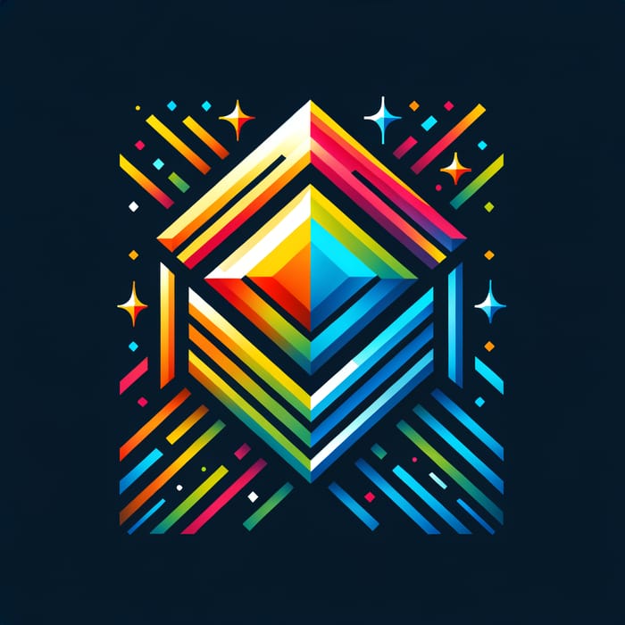 Radiant Prism Logo Design | Colorful & Creative Branding