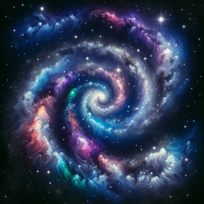Abstract Galaxy Art: Explore Cosmic Beauty