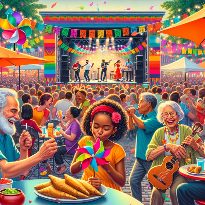 Vibrant Latino Fest: Colorful Celebrations & Joyous Energy