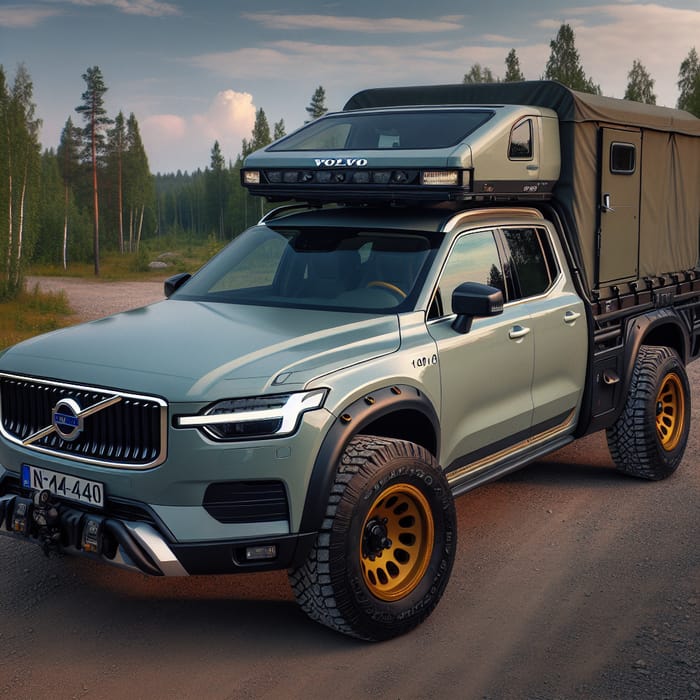 Volvo Car with Ranger Truck Cabin