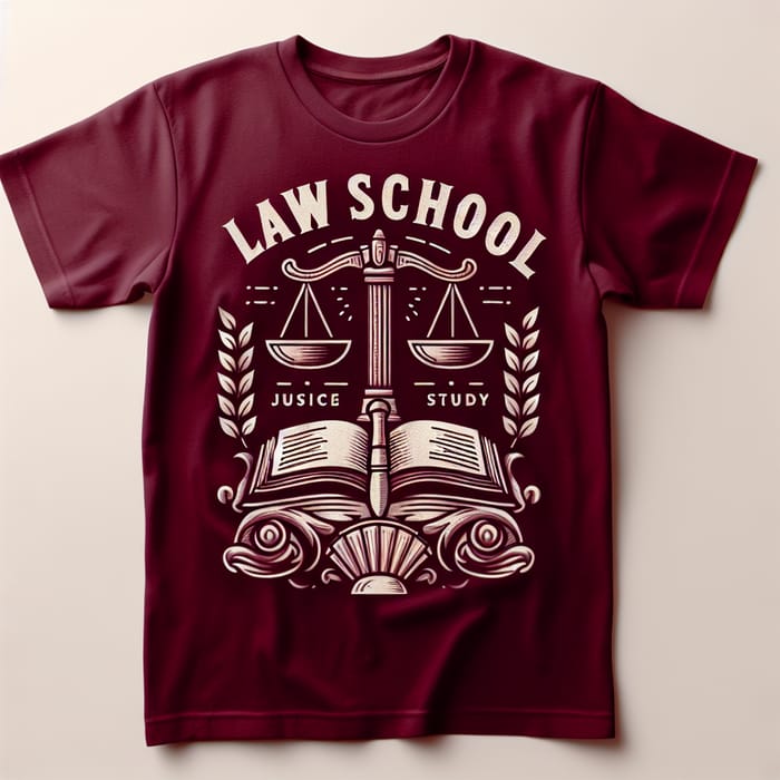 Vinotinto Law School T-Shirt | Quality Design
