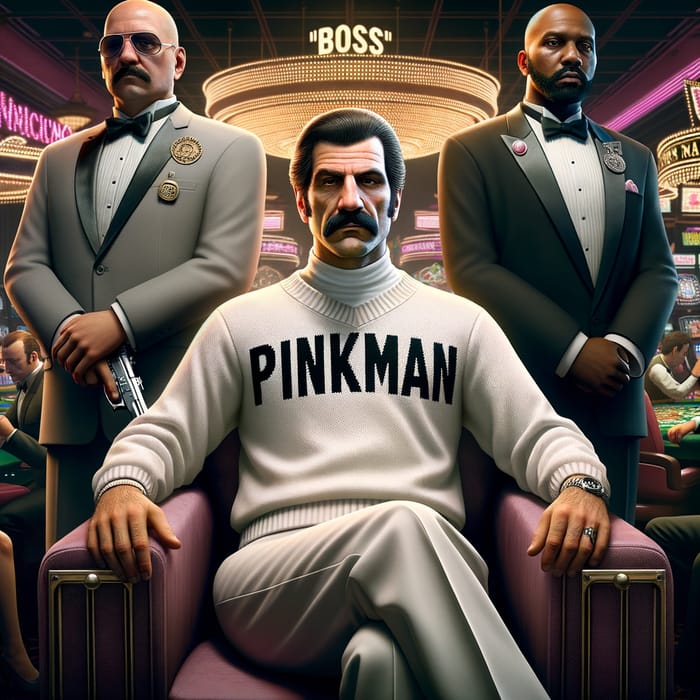 PINKMAN: Casino Proprietor and His Security Team - Exclusive Scene