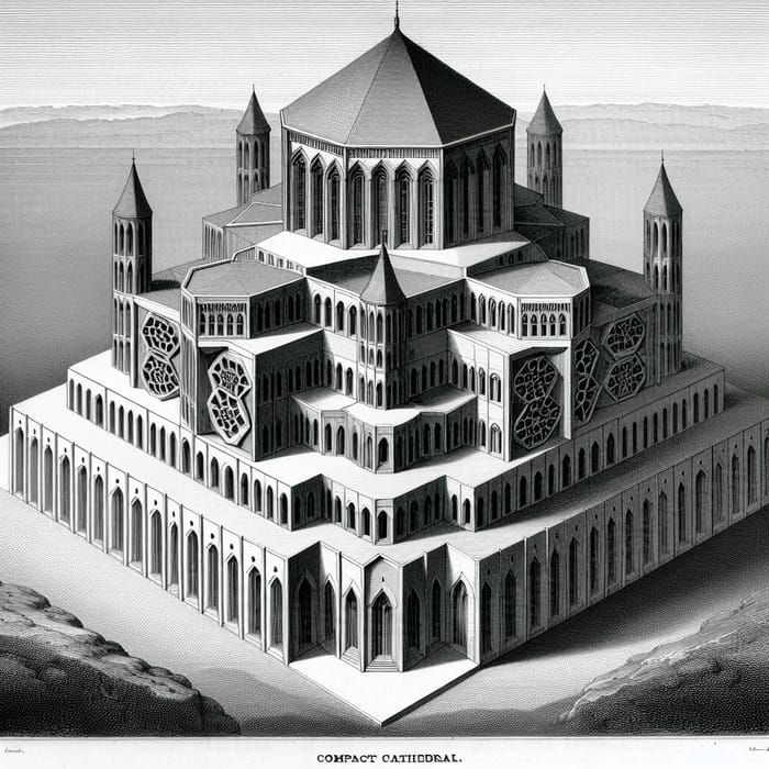 Pentagon Shaped Cathedral and Tower | Architectural Marvel