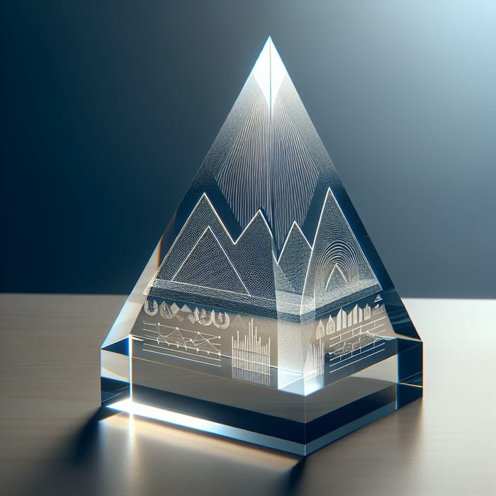 Acrylic Corporate Employee Award - Stability, Expertise, Individuality