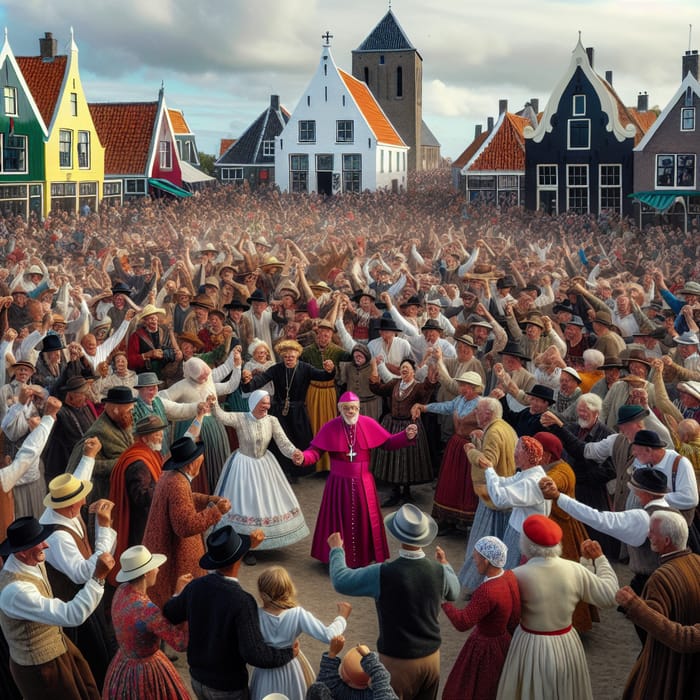 Sinterklaas at Oerol Festival: Dancing People in 21st Century Multicultural Celebration