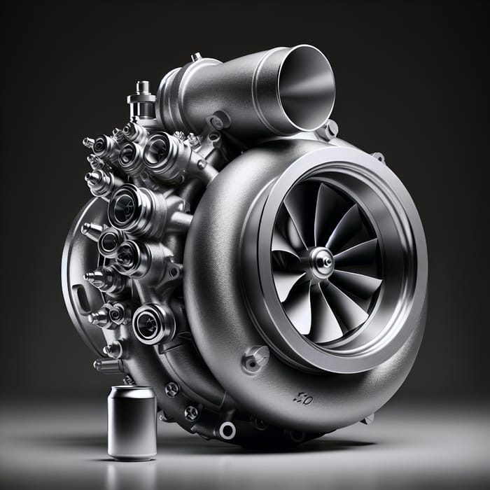 FBO Big Turbo for 2.0 TFSI Engine - Stunning Detail