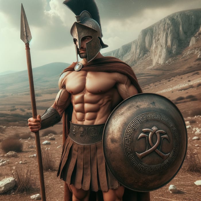 Classic Spartan Warrior: Disciplined Soldier of Ancient Greece