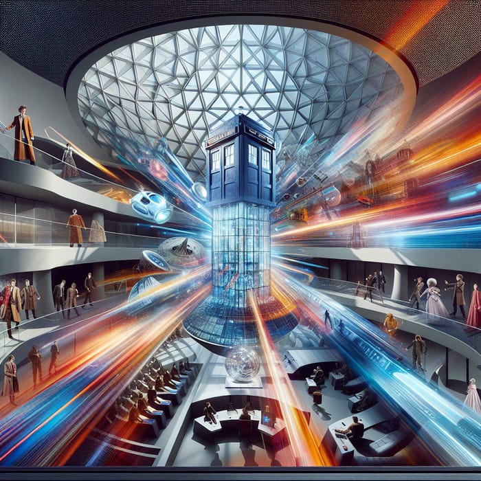 Futuristic Doctor Who Museum | Futurism Style Experience