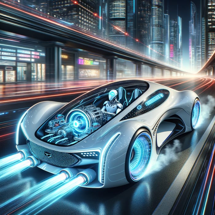 Super Power 2050 Car: Futuristic Design & Zero-Emission Technology