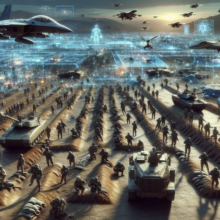 War Draft: Virtual Battle in Detailed Digital Universe