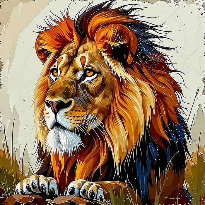 Majestic Lion: King of the Jungle