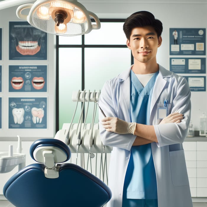 Successful Dentist at Modern Dental Clinic | Expert Care & State-of-the-Art Equipment