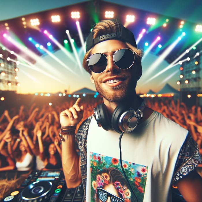 Summer Festival DJ | Energetic Music & Trendy Style