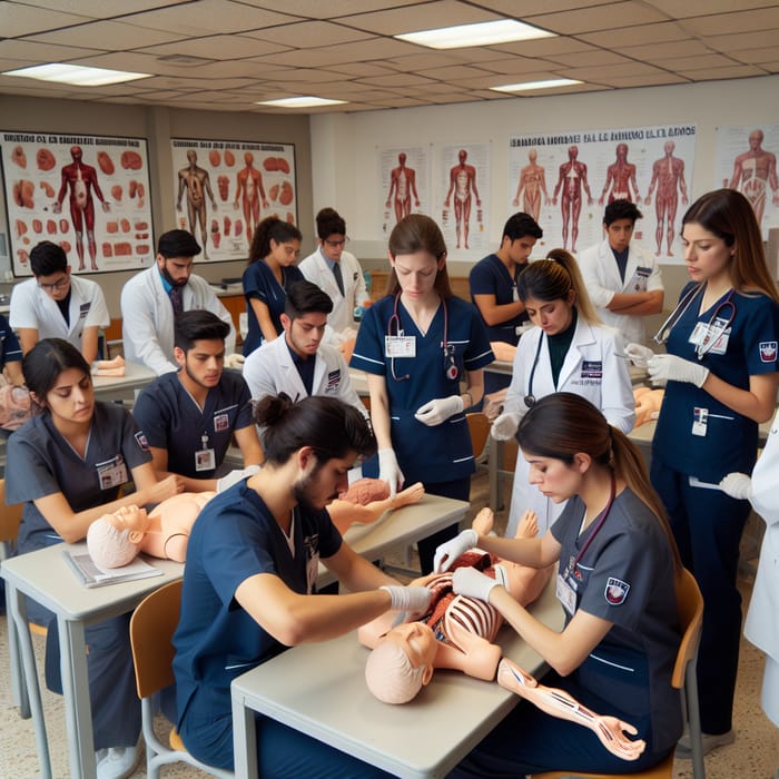 Nursing Class in Mexico | Diverse Healthcare Learning Environment